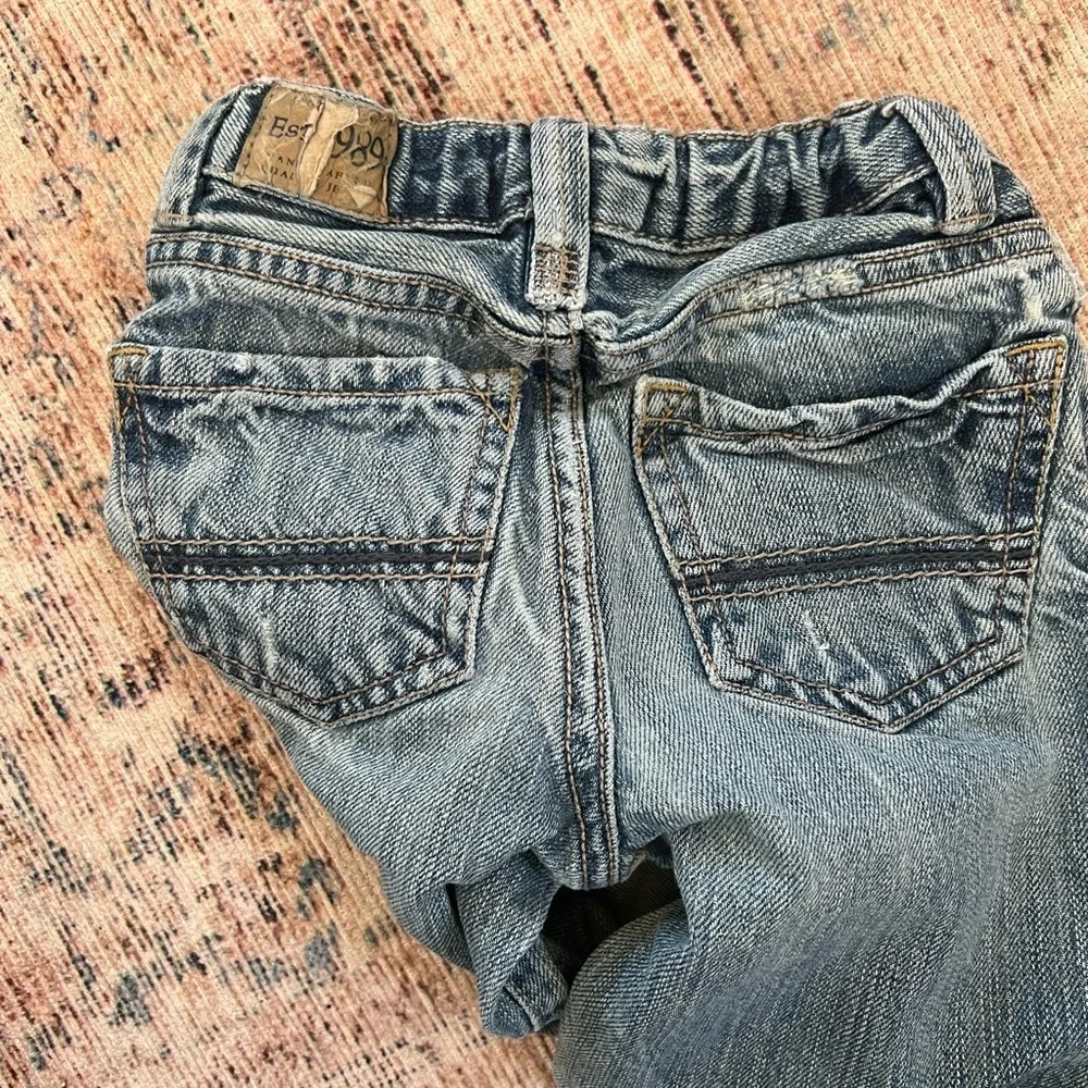 Place Kids Distressed Blue Jeans